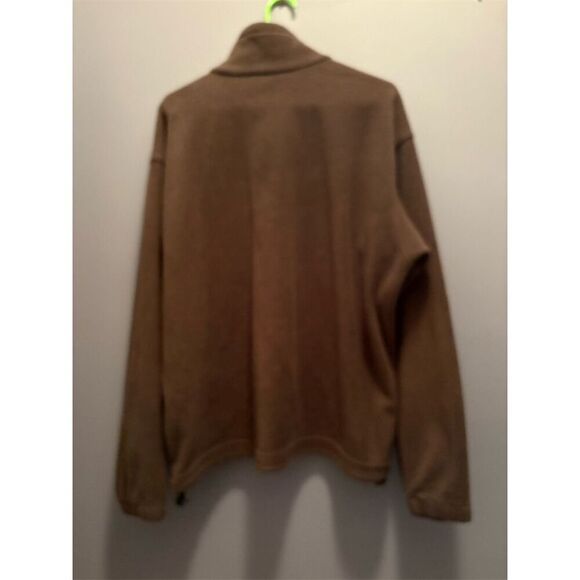 Columbia Men's XL Brown Full Zip Fleece Jacket Casual Outdoor Standard - Picture 6 of 8